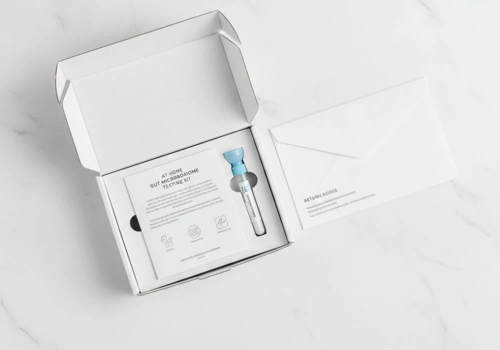 At-home microbiome test