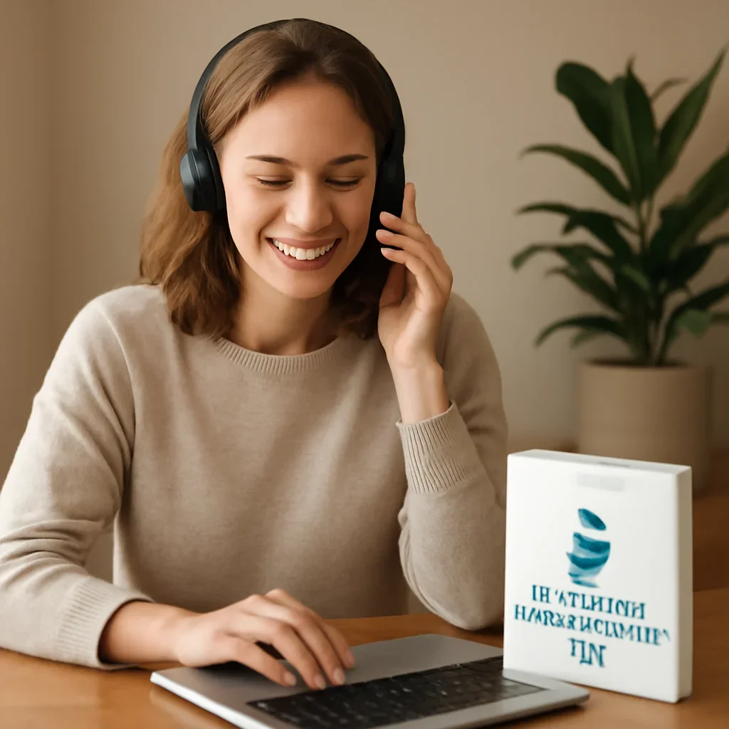 Call to action image for At-Home Microbiome Test Canada showing customer support and online ordering