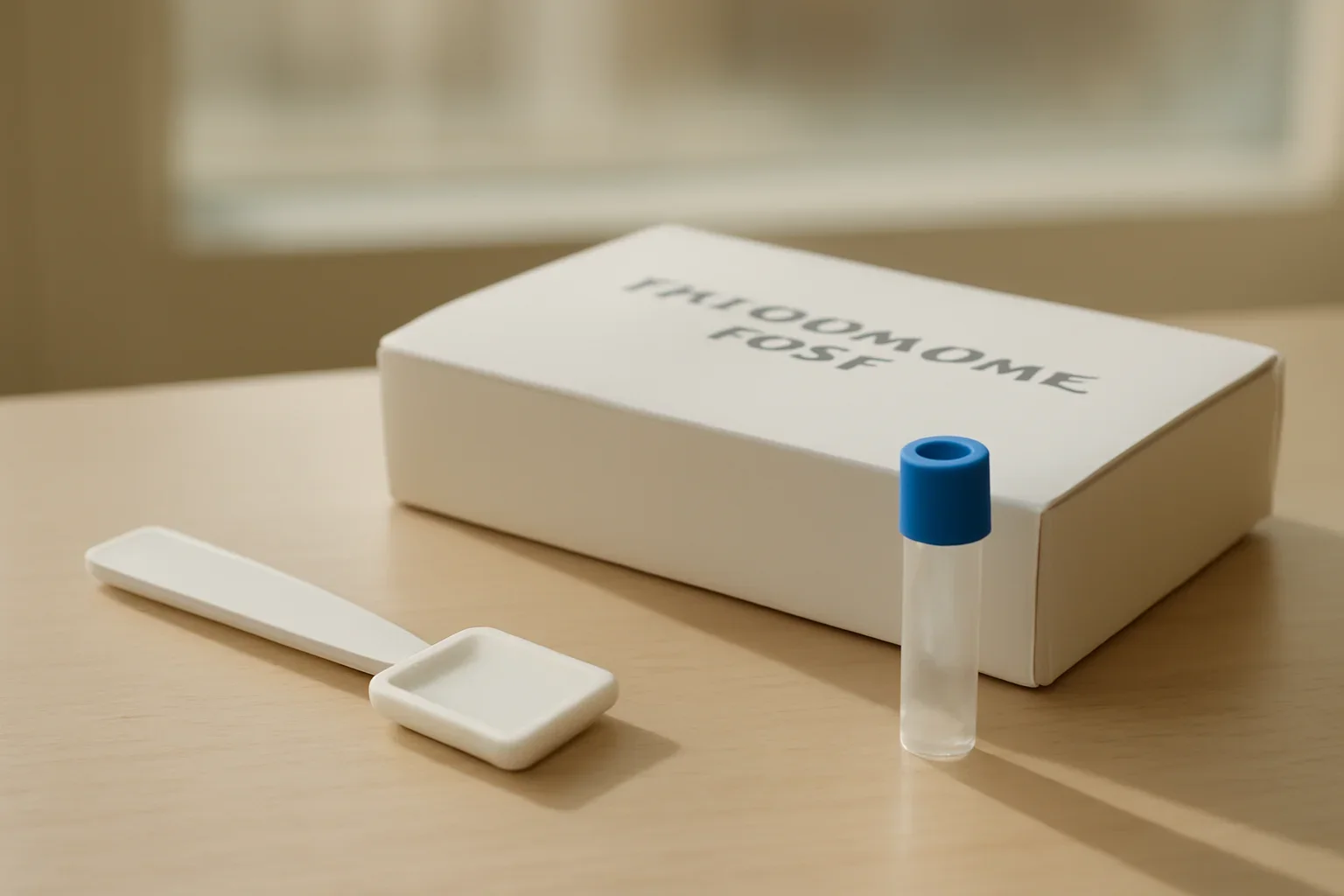 Gut Health Basics: What Canadians Should Know page hero image showing an at-home microbiome testing scene