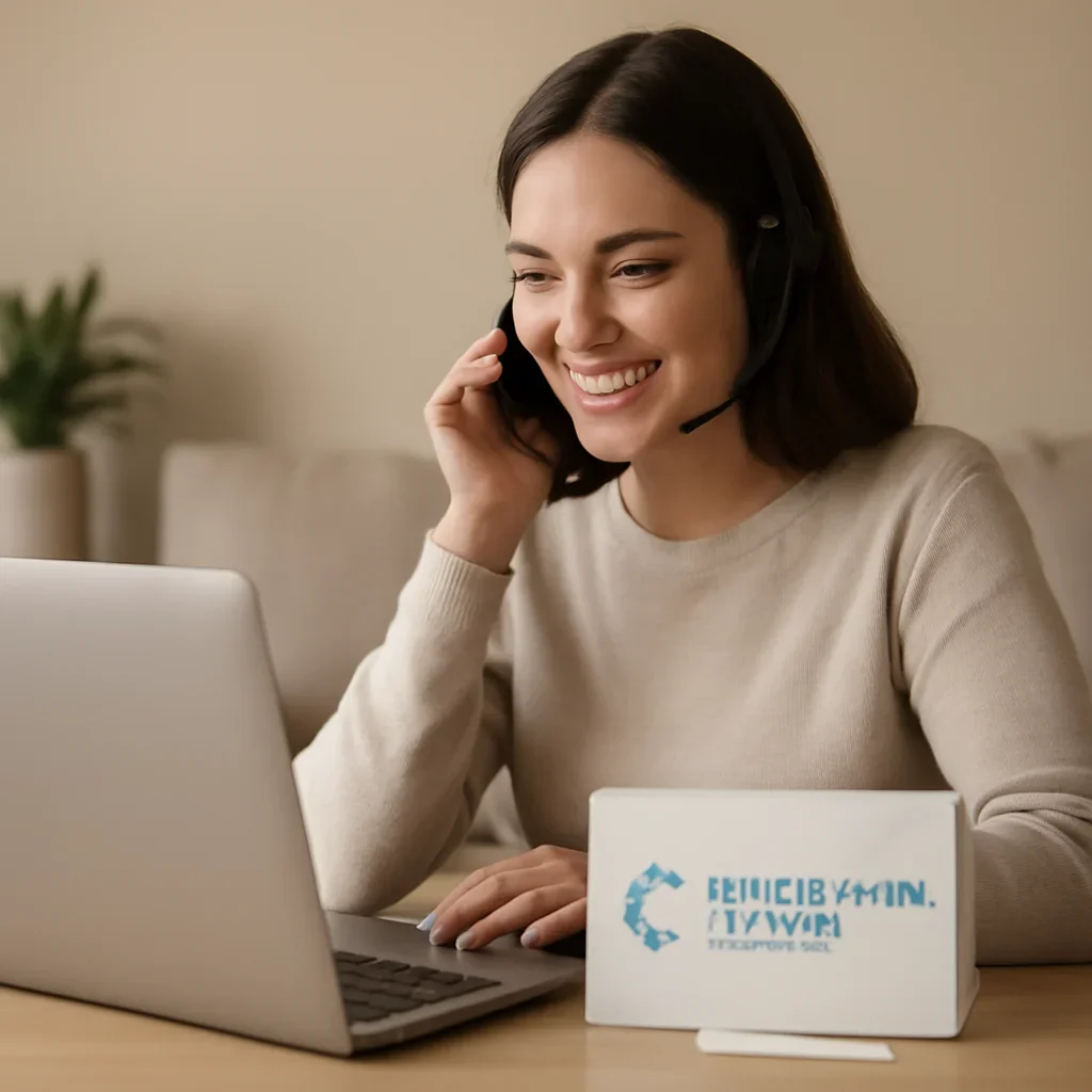 Call to action image for Microbiome Testing in Calgary: Online Ordering Guide showing customer support and online ordering