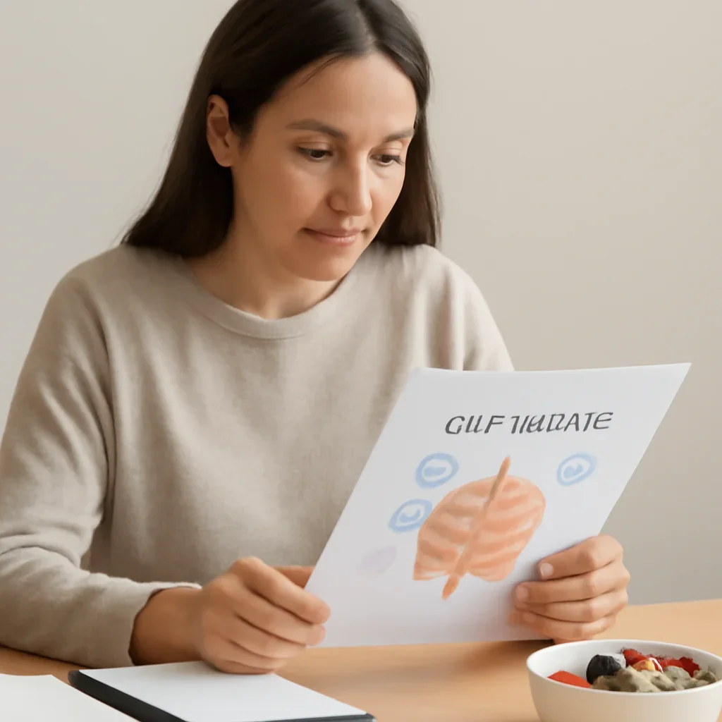 Editorial image for Microbiome Testing in Calgary: Online Ordering Guide illustrating gut health education in a calm everyday setting
