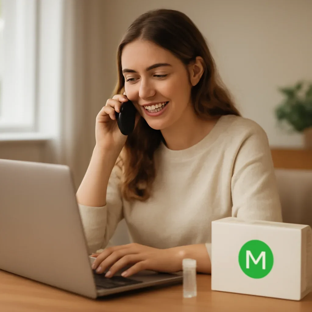 Call to action image for Microbiome Testing in Montreal: Online Ordering Guide showing customer support and online ordering
