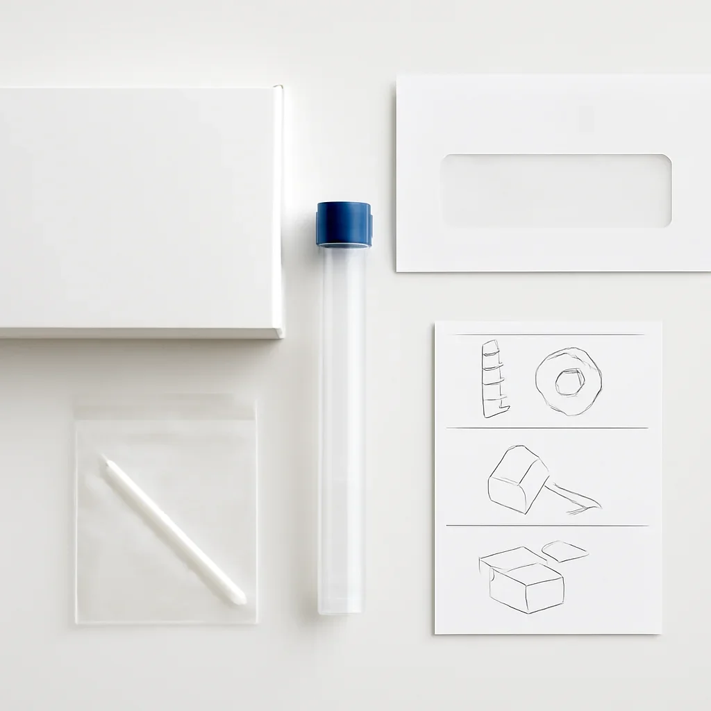 Supporting image for Microbiome Testing for Practitioners showing kit contents and instructions