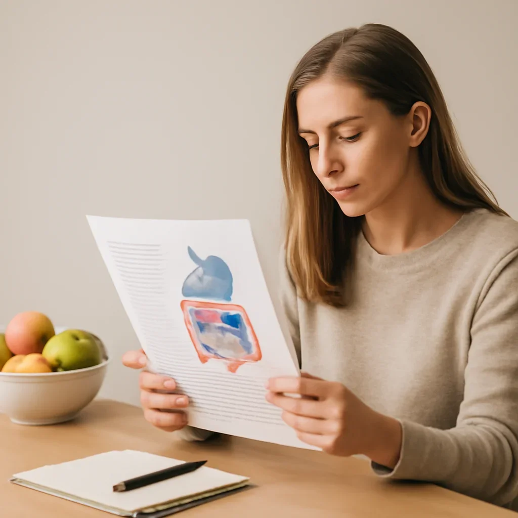 Editorial image for What Is Gut Dysbiosis? illustrating gut health education in a calm everyday setting