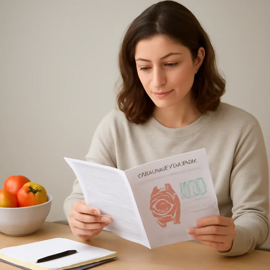Editorial image for How to Prepare for a Microbiome Test illustrating gut health education in a calm everyday setting