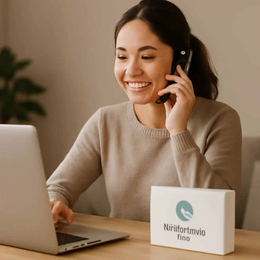 Call to action image for Microbiome Testing Before and After Diet Changes showing customer support and online ordering