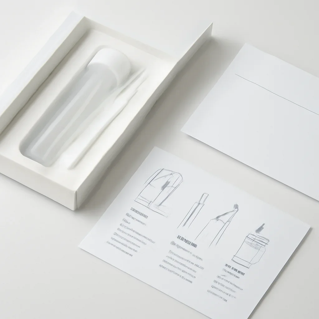 Microbiome test kit contents and at-home collection instructions for an Alberta customer