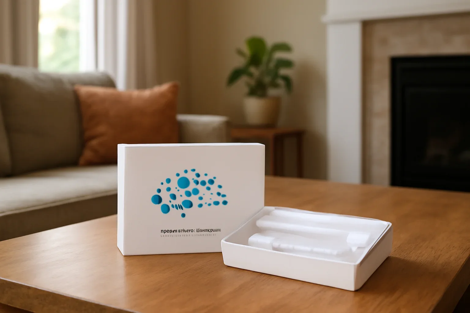 At-home microbiome test kit prepared for a Brantford Ontario customer