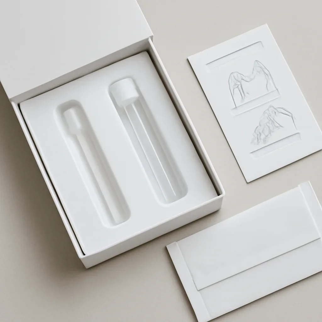Supporting image for Microbiome Test After Antibiotics showing kit contents and instructions
