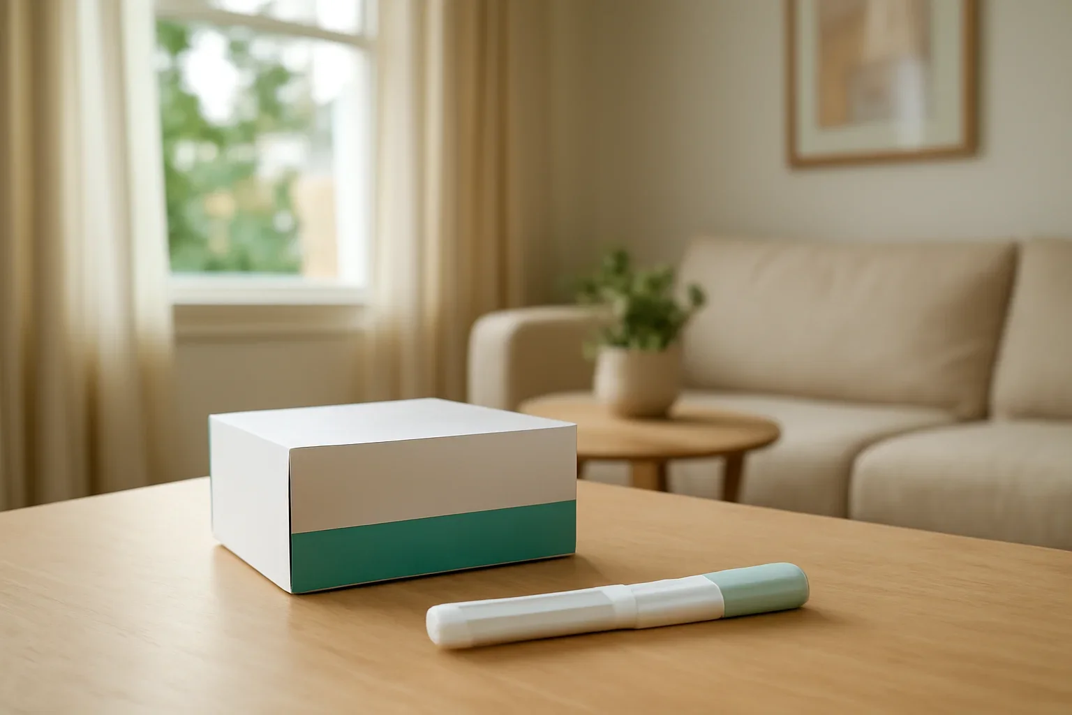 At-home microbiome test kit prepared for delivery to a Gatineau Quebec address