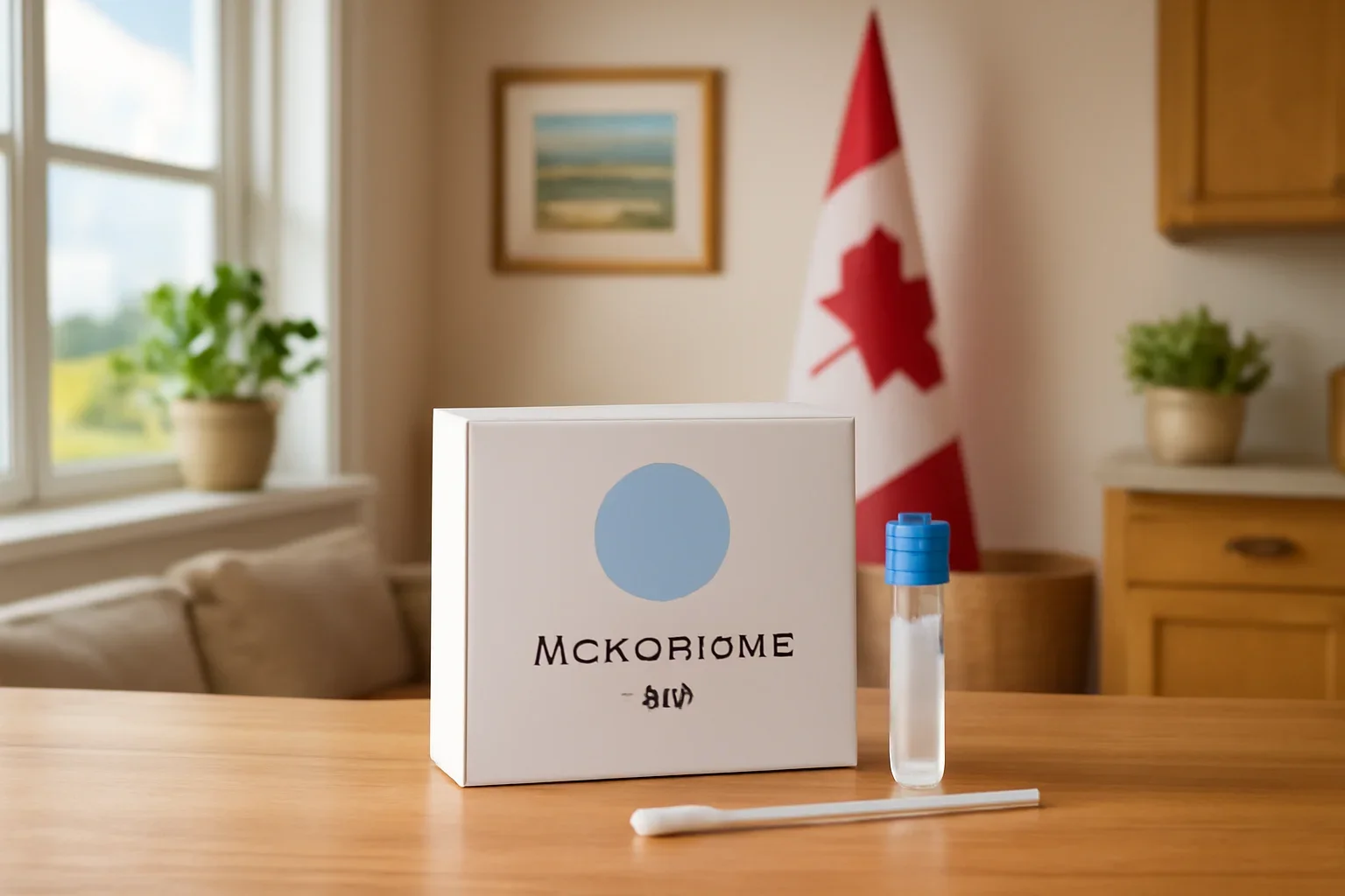 Hero image for Microbiome Test Prince Edward Island with an at-home microbiome test kit ready for Prince Edward Island delivery