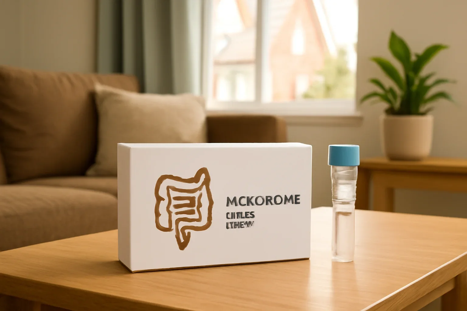 At-home microbiome test kit prepared for delivery in Saskatchewan