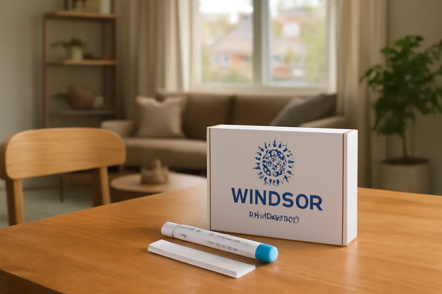 At-home microbiome test kit prepared for delivery to a customer in Windsor Ontario