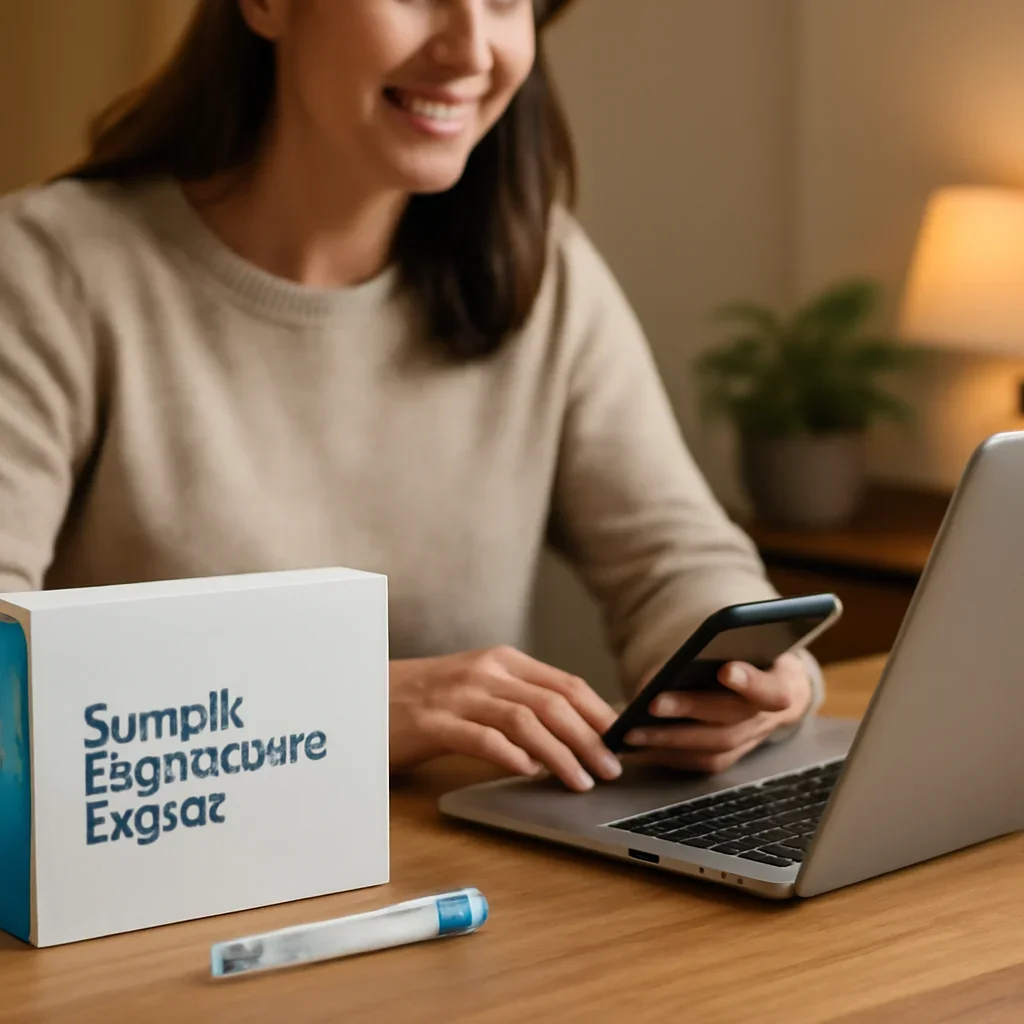Call to action image for Sample Microbiome Report showing customer support and online ordering